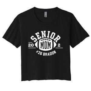 Senior Mom 2025 Women's Crop Top Tee