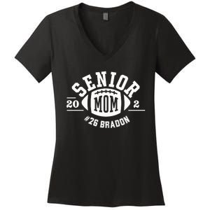 Senior Mom 2025 Women's V-Neck T-Shirt