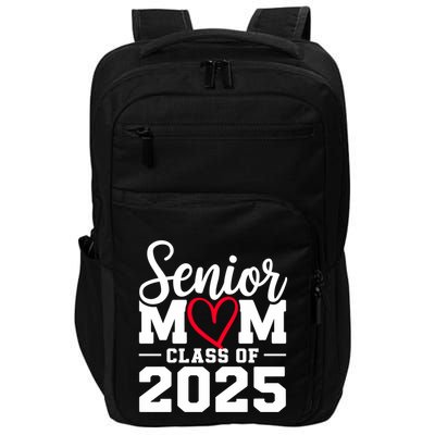 Senior Mom 2025 Mom Cute Gift Graduation Gift Black Small Adult Impact Tech Backpack