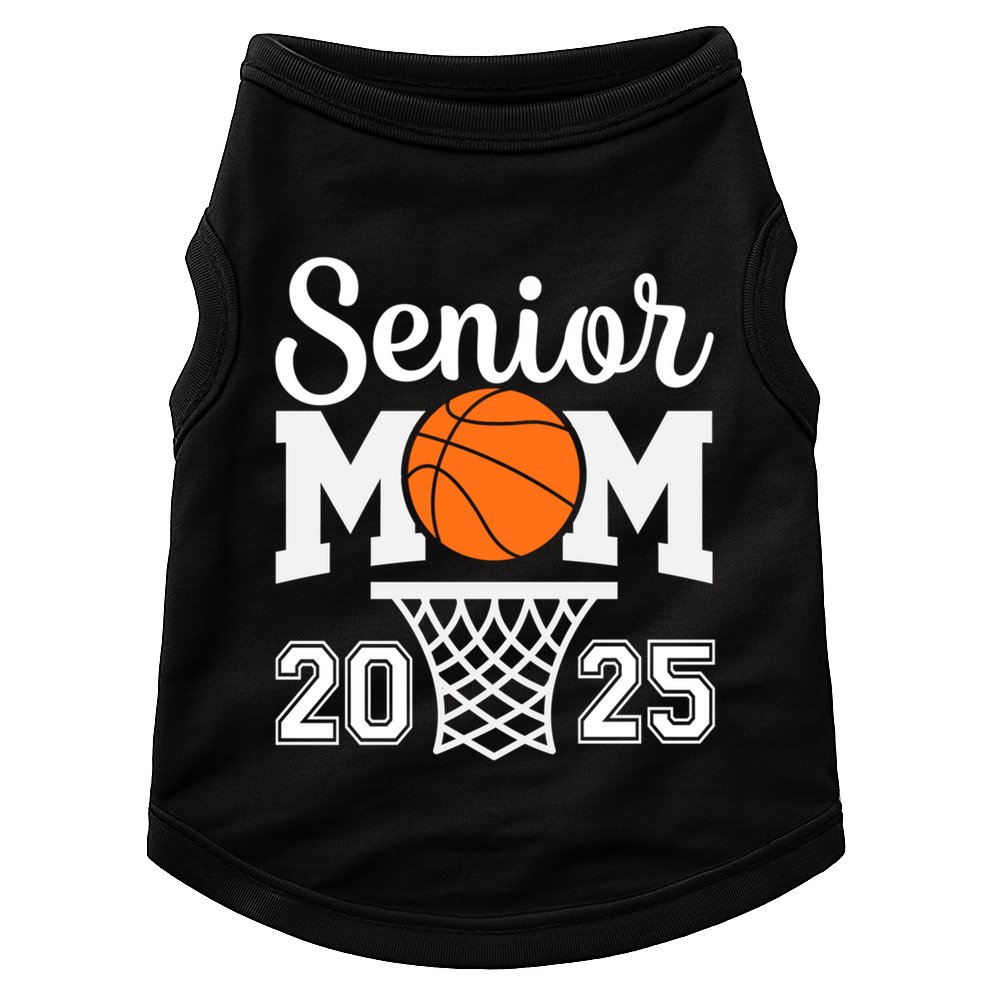 Senior Mom 2025 Basketball Class Of 2025 Graduation For Mom Great Gift Doggie Tank