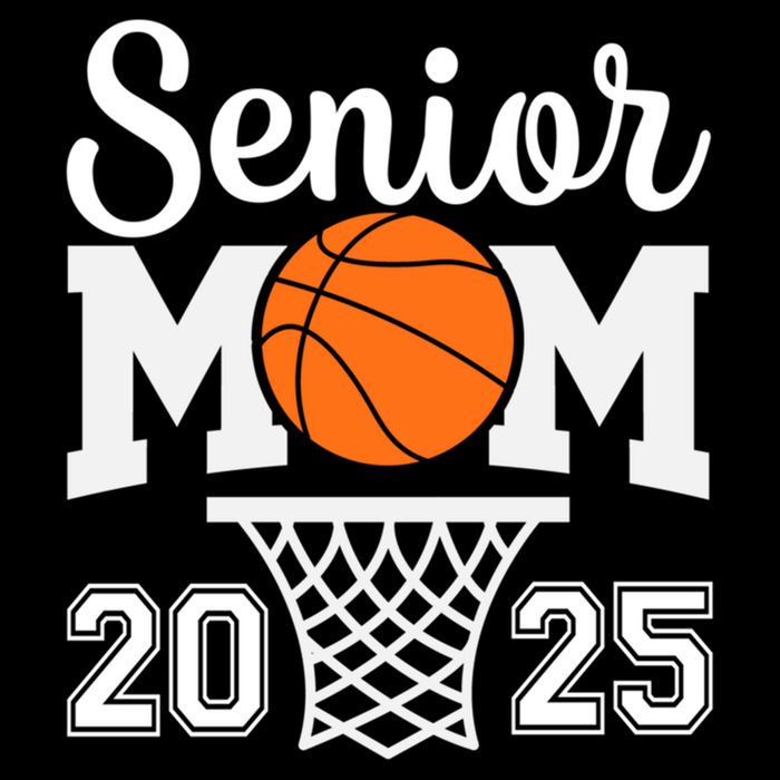 Senior Mom 2025 Basketball Class Of 2025 Graduation For Mom Great Gift Doggie Tank