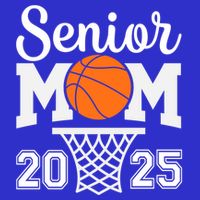 Senior Mom 2025 Basketball Class Of 2025 Graduation For Mom Great Gift Tall Hoodie