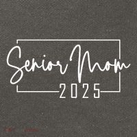 Senior Mom 2025 Class Of 2025 Cotton Canvas Backpack