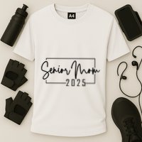 Senior Mom 2025 Class Of 2025 Cooling Performance Crew T-Shirt