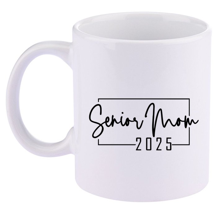 Senior Mom 2025 Class Of 2025 11oz C Handle Ceramic Mug