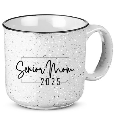 Senior Mom 2025 Class Of 2025 15oz Campfire Ceramic Mug