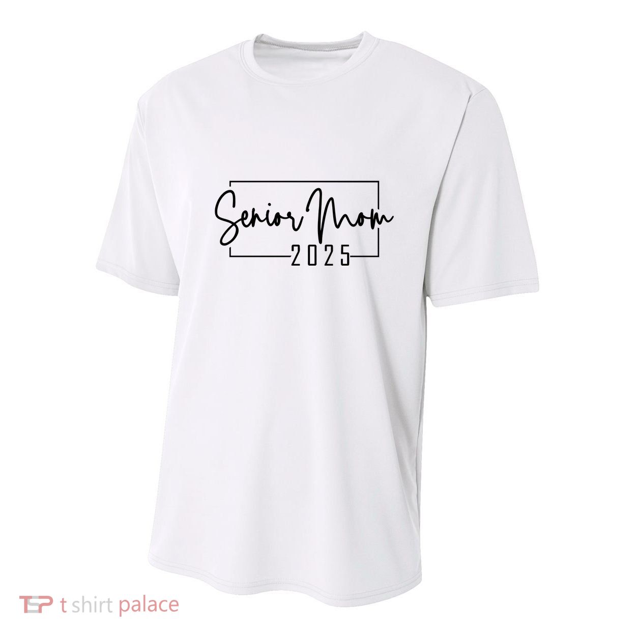 Senior Mom 2025 Class Of 2025 Youth Performance Sprint T-Shirt