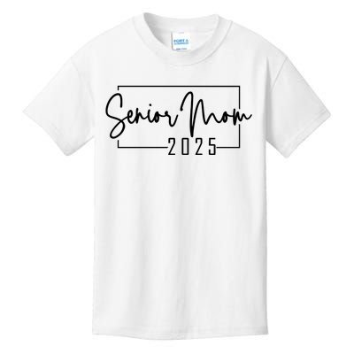 Senior Mom 2025 Class Of 2025 Kids T-Shirt