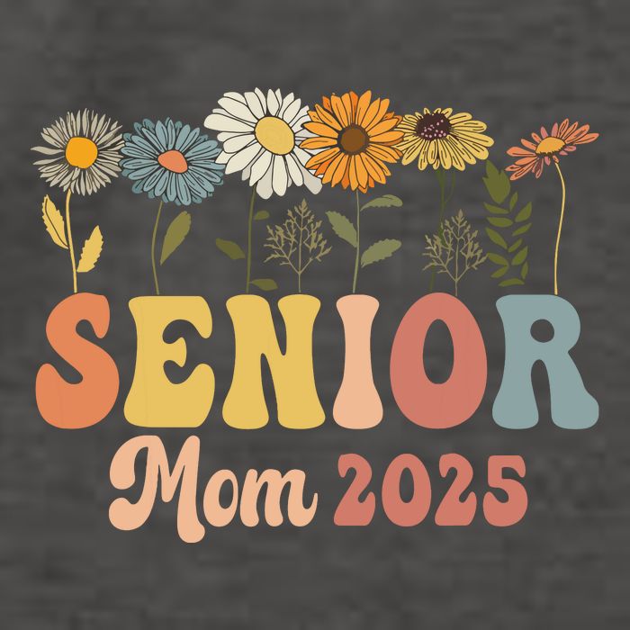 Senior Mom 2025 Class Of 2025 Graduate Vector Backpack