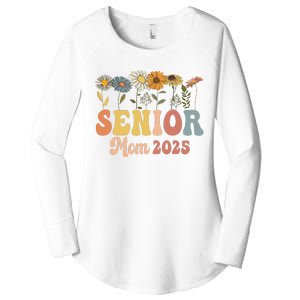 Senior Mom 2025 Class Of 2025 Graduate Women's Perfect Tri Tunic Long Sleeve Shirt