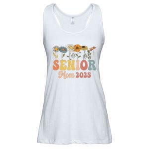 Senior Mom 2025 Class Of 2025 Graduate Ladies Essential Flowy Tank