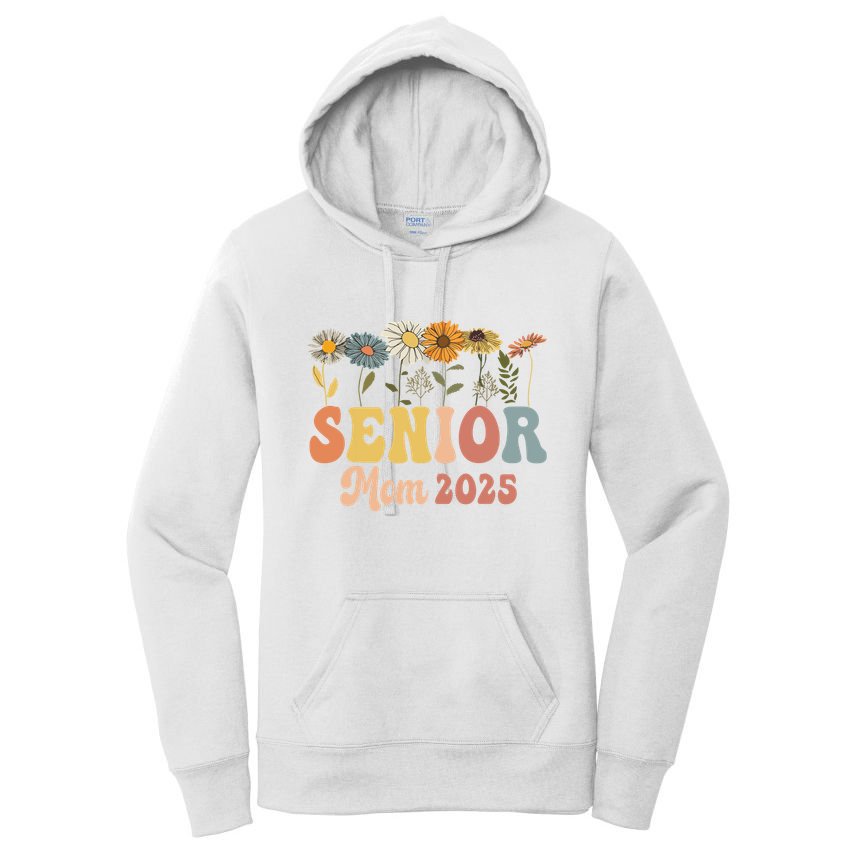 Senior Mom 2025 Class Of 2025 Graduate Women's Pullover Hoodie