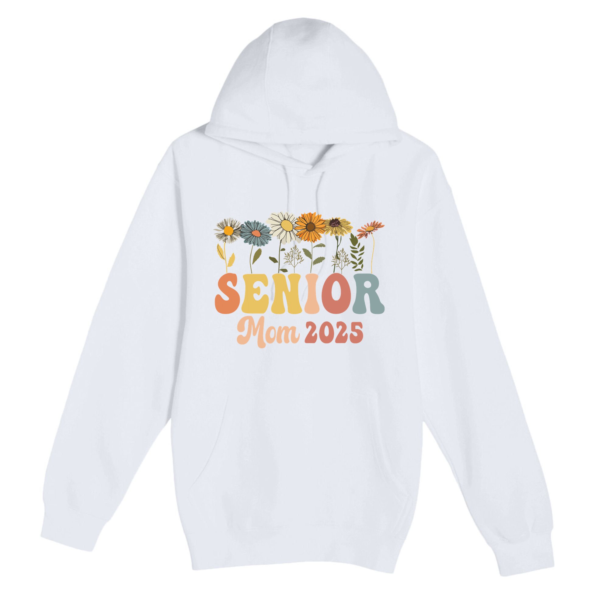 Senior Mom 2025 Class Of 2025 Graduate Premium Pullover Hoodie