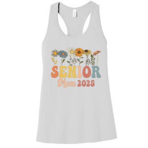 Senior Mom 2025 Class Of 2025 Graduate Women's Racerback Tank