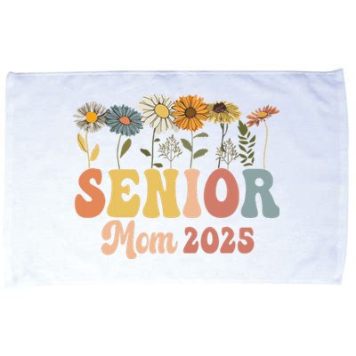 Senior Mom 2025 Class Of 2025 Graduate Microfiber Hand Towel