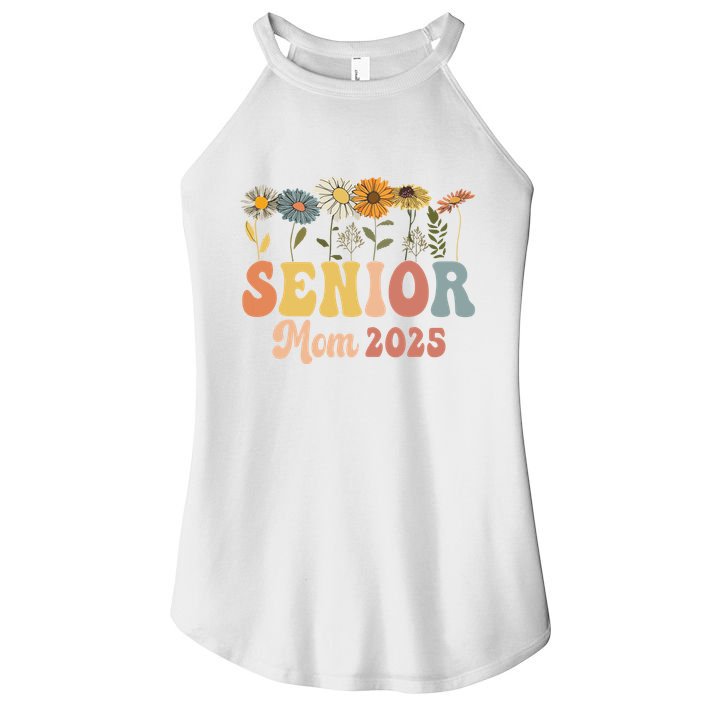 Senior Mom 2025 Class Of 2025 Graduate Women's Perfect Tri Rocker Tank