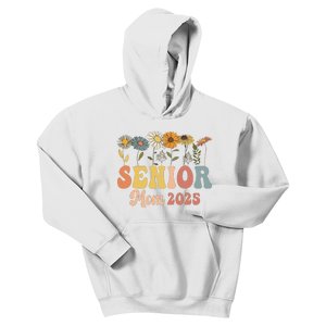 Senior Mom 2025 Class Of 2025 Graduate Kids Hoodie