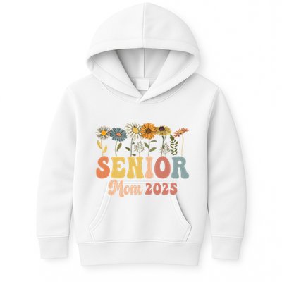 Senior Mom 2025 Class Of 2025 Graduate Kids Hoodie