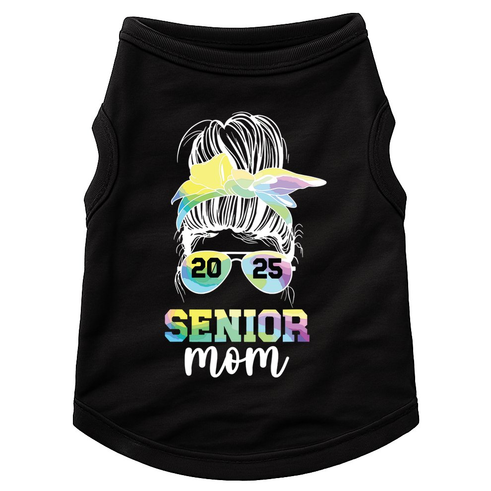 Senior Mom 2025 Class Of 2025 Mother Of Senior 2025 Mama Doggie Tank