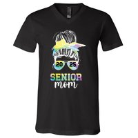 Senior Mom 2025 Class Of 2025 Mother Of Senior 2025 Mama V-Neck T-Shirt