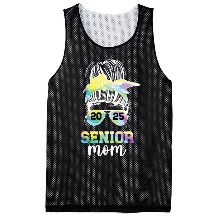 Senior Mom 2025 Class Of 2025 Mother Of Senior 2025 Mama Mesh Reversible Basketball Jersey Tank