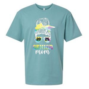 Senior Mom 2025 Class Of 2025 Mother Of Senior 2025 Mama Sueded Cloud Jersey T-Shirt