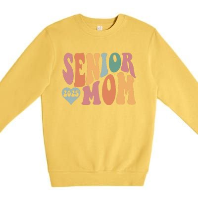 Senior Mom 2025 Graduation Premium Crewneck Sweatshirt