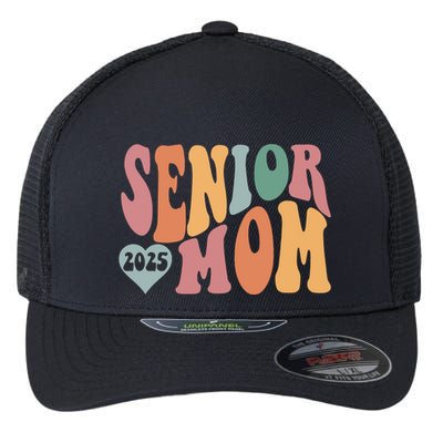 Senior Mom 2025 Graduation Flexfit Unipanel Trucker Cap