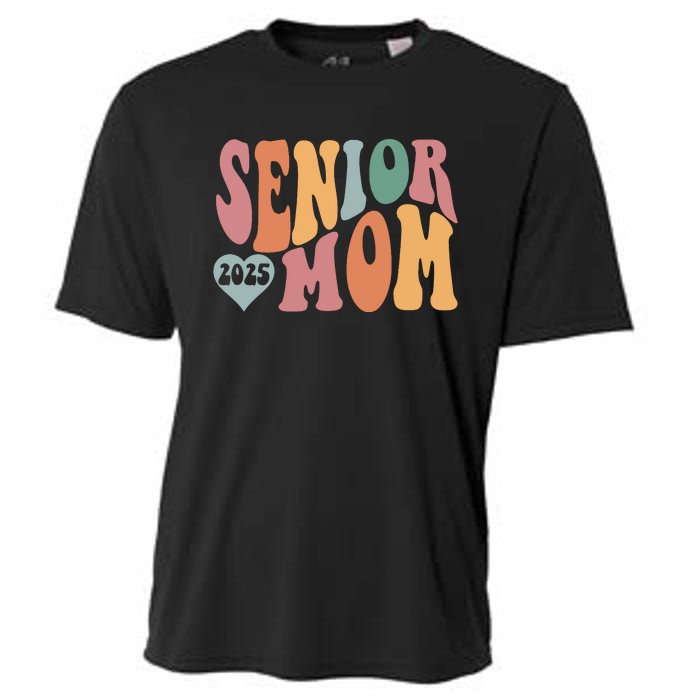 Senior Mom 2025 Graduation Cooling Performance Crew T-Shirt