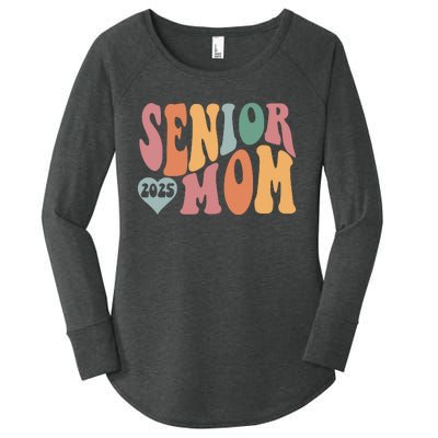 Senior Mom 2025 Graduation Women's Perfect Tri Tunic Long Sleeve Shirt