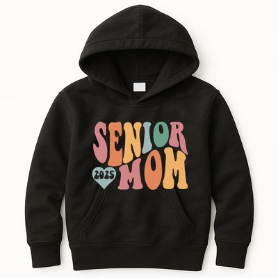 Senior Mom 2025 Graduation Kids Hoodie