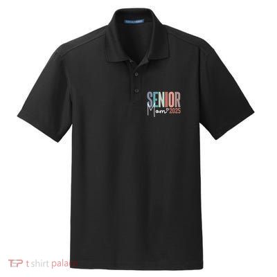 Senior Mom 2025 Class Of 2025 Dry Zone Grid Polo