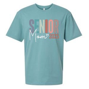 Senior Mom 2025 Class Of 2025 Sueded Cloud Jersey T-Shirt