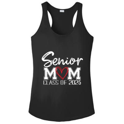 Senior Mom 2025 Proud Mom Class Of 2025 Mom Of The Graduate Ladies PosiCharge Competitor Racerback Tank