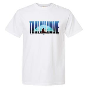 Super Man (2025 Movie) Take Me Home Words Garment-Dyed Heavyweight T-Shirt