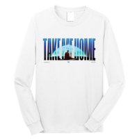 Super Man (2025 Movie) Take Me Home Words Long Sleeve Shirt