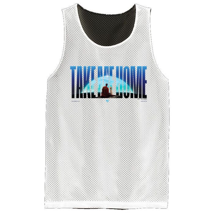 Super Man (2025 Movie) Take Me Home Words Mesh Reversible Basketball Jersey Tank