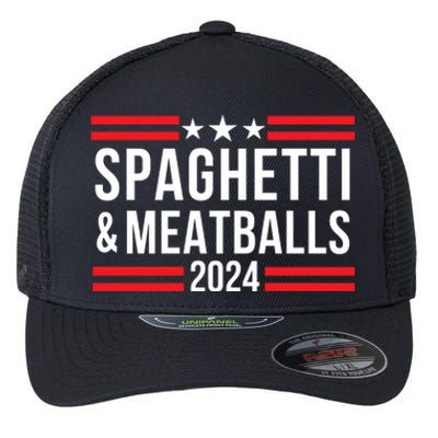 Spaghetti & Meatballs 2024 Comfort Food Pasta Lover Funny Foodie Food Lover Flexfit Unipanel Trucker Cap