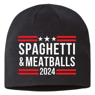 Spaghetti & Meatballs 2024 Comfort Food Pasta Lover Funny Foodie Food Lover Sustainable Beanie