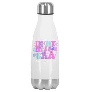 Senior Mom 2025 In My Senior Mom Era Stainless Steel Insulated Water Bottle