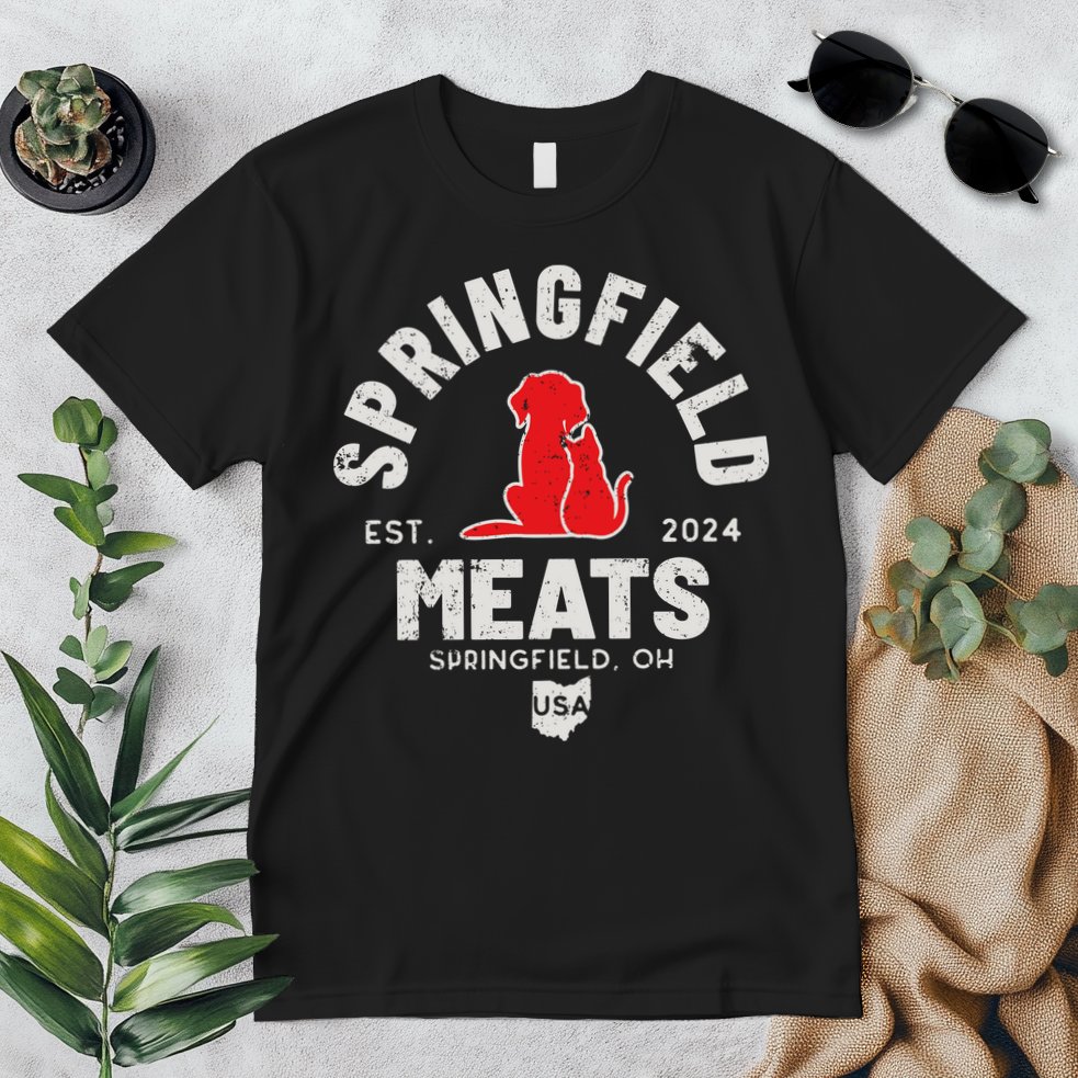 Springfield Meats 2024 They Are Eating The Dogs Premium T-Shirt