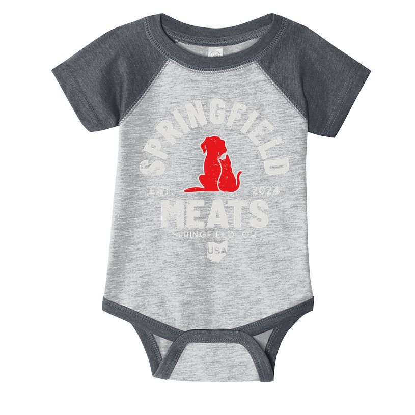 Springfield Meats 2024 They Are Eating The Dogs Infant Baby Jersey Bodysuit