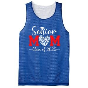 Senior Mom 2025 Class Of 2025 Graduate Cool Gift Mesh Reversible Basketball Jersey Tank