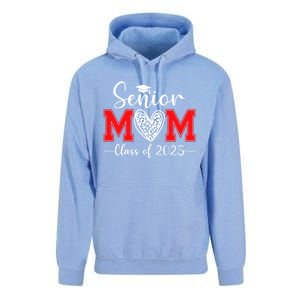 Senior Mom 2025 Class Of 2025 Graduate Cool Gift Unisex Surf Hoodie