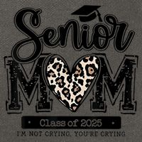 Senior Mom 2025 Cotton Canvas Backpack