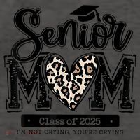Senior Mom 2025 Vector Backpack
