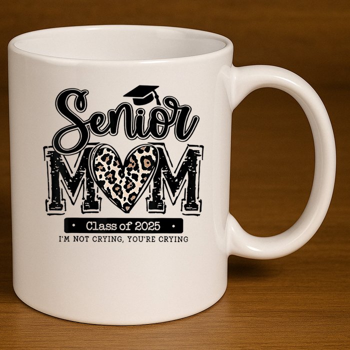 Senior Mom 2025 11oz C Handle Ceramic Mug