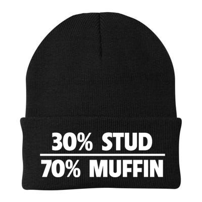 Stud Muffin 30/70 Funny Over 40 Dad Bod Gift Beanie