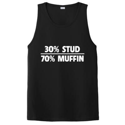 Stud Muffin 30/70 Funny Over 40 Dad Bod Gift PosiCharge Competitor Tank