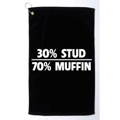Stud Muffin 30/70 Funny Over 40 Dad Bod Gift Golf Towel